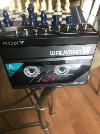 Walkman AM FM RARE WM w800 Very 3