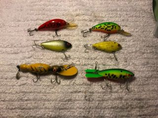 6 Bomber Old Fishing Lures 1