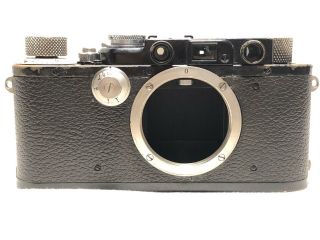 Rare Black Paint Leica IIIasync Conversion From Ia Standard Leitz Vintage Summar 2