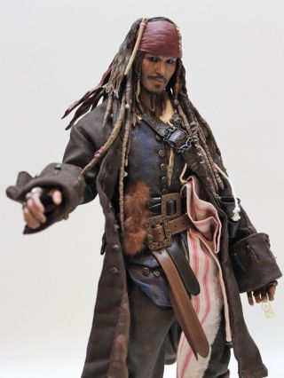 Hot Toys Dx06 Jack Sparrow (special Edition) Pirates Of The Caribbean Johnny Depp