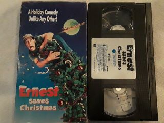 [ernest Saves Christmas] Christmas.  1996.  Vhs.  [rare]