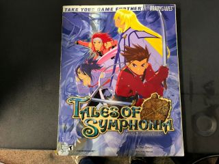Tales Of Symphonia By Bradygames Official Game Guide Rare