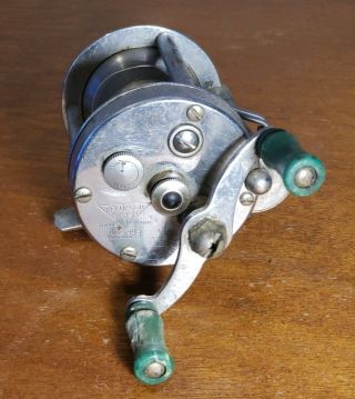 Vintage Bait Casting Fishing Reel Pflueger Akron 1893 Reel Made In The Usa