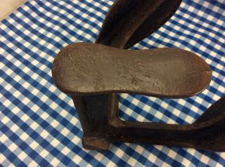 Vintage Cast Iron Cobblers Shoe Last 3