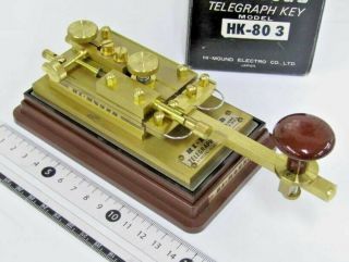 Hi - Mound Hk - 803 Morse Code Telegraph Key Rare