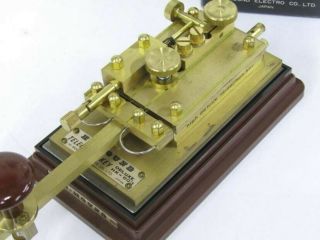 Hi - mound HK - 803 Morse Code Telegraph Key Rare 2