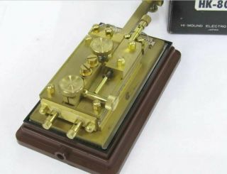 Hi - mound HK - 803 Morse Code Telegraph Key Rare 3