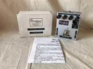 Providence Delay 80 Pfx - 6 Very Rare Pedal Made In Japan W/ Box