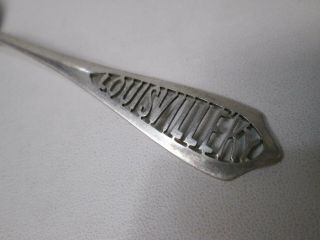 Louisville Ky Sterling Silver Souvenir Spoon