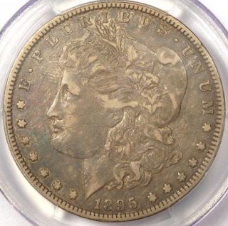 1895 - O Morgan Silver Dollar $1 - Pcgs Vf35 - Rare Date Certified Coin