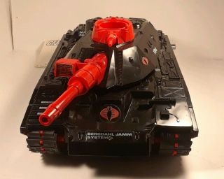 Sears Exclusive G.  I.  Joe Crimson Attack Tank (c.  A.  T. ) And Blueprints.