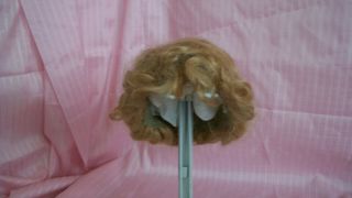Old Store Stock Dark Blonde Mohair Doll Wig Size 11