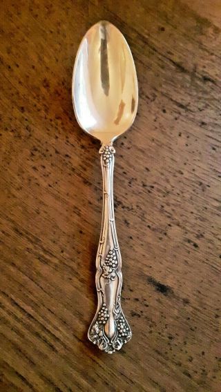 1847 Rogers Bros.  Silverplate Vintage Grape 1904 2 Serving Spoon