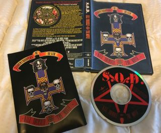 S.  O.  D.  - Kill Yourself - The Movie (dvd W/insert) Rare Oop Metal Rock Movie