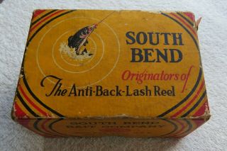 Vintage South Bend No.  300 Level Wind Anti Back Lash Reel Box Only - Need A Box?