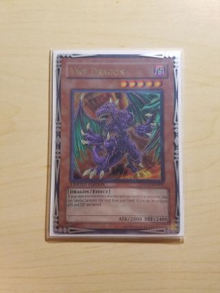 Yugioh Vice Dragon Ultra Rare Prize Card Ddy1 - En001 Near