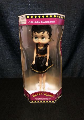 Betty Boop Collectable Fashion Doll Precious Kids Black Dress