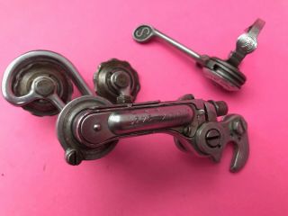 Simplex Juy 543 Derailleur Gear And Lever.  C1954.  Suit Hetchins.  Very Rare