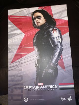 Hot Toys The Winter Soldier 1:6 Scale Figure Captain America Marvel Bucky