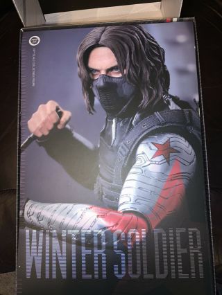 Hot Toys The Winter Soldier 1:6 Scale Figure Captain America Marvel Bucky 2