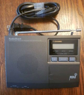 Radio Shack Weather Radio Alert Model 12 - 250 (rare) -