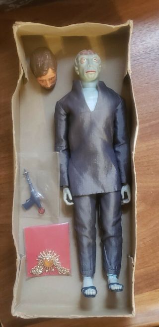 Reserved 1968 Ideal Captain Action Dr.  Evil W/ Outfit,  Lab Coat,  Accessories