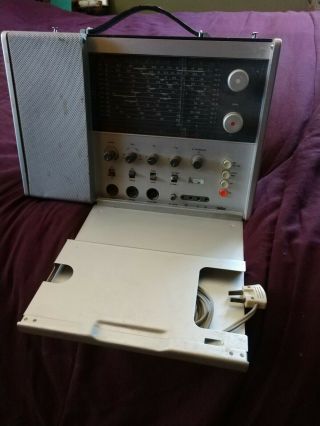 Braun Station T1000 Cd Shortwave Am Fm Radio Receiver Rare By Dieter Rams