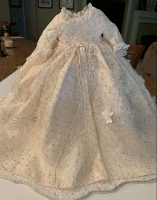Vintage Madame Alexander Cinderella 14 " Doll Dress & Slip W/tag Must C