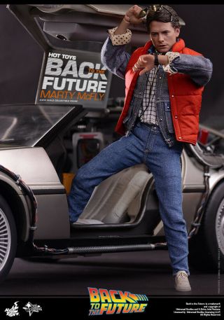 Hot Toys Hottoys Marty Mcfly Back To The Future Bttf Avengers Iron Man End Game