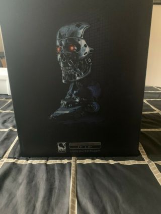 Pure Arts T - 800 Terminator 2 Endoskeleton Life Size Bust (light Up)