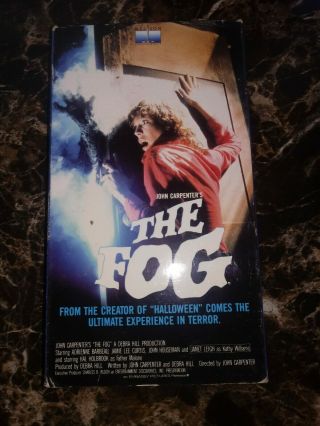 The Fog (1980) Rare Embassy Vhs - John Carpenter,  Adrienne Barbeau,  Jamie Lee Curtis