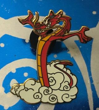 Disney 2002 (17 Year Old) Mushu Dragon From Mulan Film Pin Rare