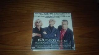 R.  E.  M.  RARE UK SINGLE PROMO THE OUTSIDERS MINI CD 3