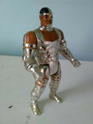 Vintage 1986 Kenner Powers Cyborg Action Figure Loose Exc Shape