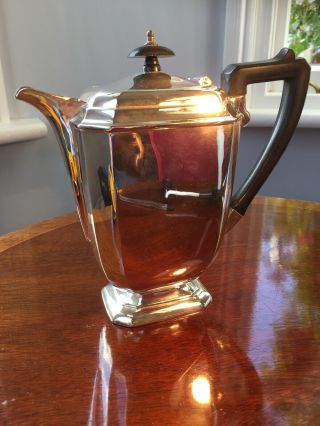 Arundel Plate Silver Plated Vintage Coffee Pot Epns Cwf