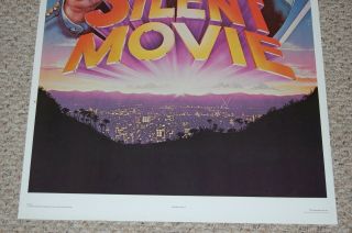 Mel Brooks SILENT MOVIE Merchandised Poster 1976 Dargis 3430 Comedy 3