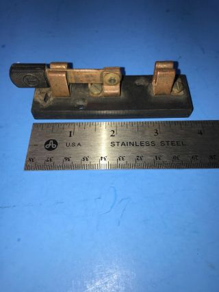 T Knife Switch Industrial Vintage Electrical Steampunk Antique Art