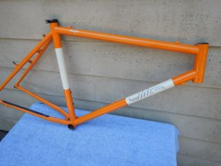 19 " Vintage Ibis Mojo Mountain Bike Frame Orange Rare