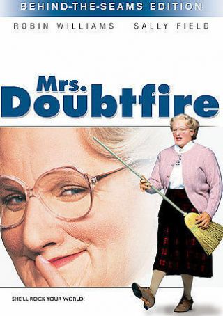 Mrs.  Doubtfire (dvd,  2009,  2 - Disc Set,  Behind The Seams) Pre Owned Rare -