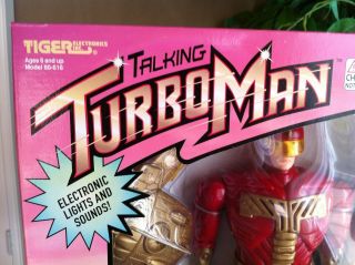 Talking Turbo Man Deluxe 13.  5 