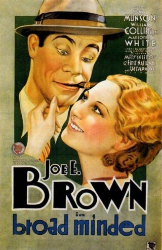 Broadminded 1931 Rare Bela Lugosi Film Pre - Code Movie Dvd