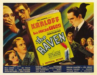 The Raven Rare Classic Horror Movie Dvd 1935 Boris Karloff Bela Lugosi