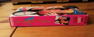 Bill & Ted ' s Bogus Journey VHS 1991 Orignal Orion Rare Yellow Tape Keanu Reeves 3