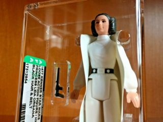 Vintage Star Wars.  AFA 85 - Princess Leia.  First 12.  Gorgeous.  Rare Regal Rebel. 2