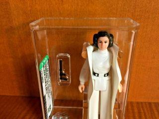 Vintage Star Wars.  AFA 85 - Princess Leia.  First 12.  Gorgeous.  Rare Regal Rebel. 3