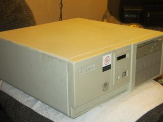 Rare ISA SLOT COMPUTER Dell 486/50 MHz DOS 5 Windows 3.  1 Soundblaster SmartVu 3