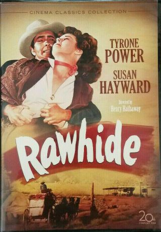 Rawhide - Tyrone Power & Susan Hayward (dvd,  1951) - Oop/rare - B&w