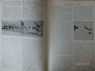 Swimming & Water Polo Old Antique Photo Illustrated Article 1912 3