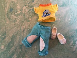 Kelly Doll Clothes Rare Pant Set For Ryan Tommy Dolls