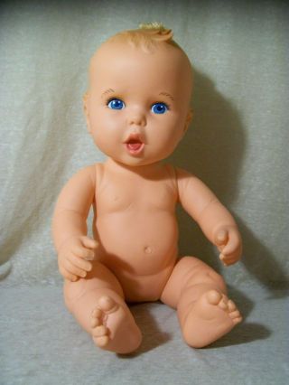 15 " Vintage Gerber Baby Doll,  Iconic Baby Food Jar Expression,  All Vinyl - Cute